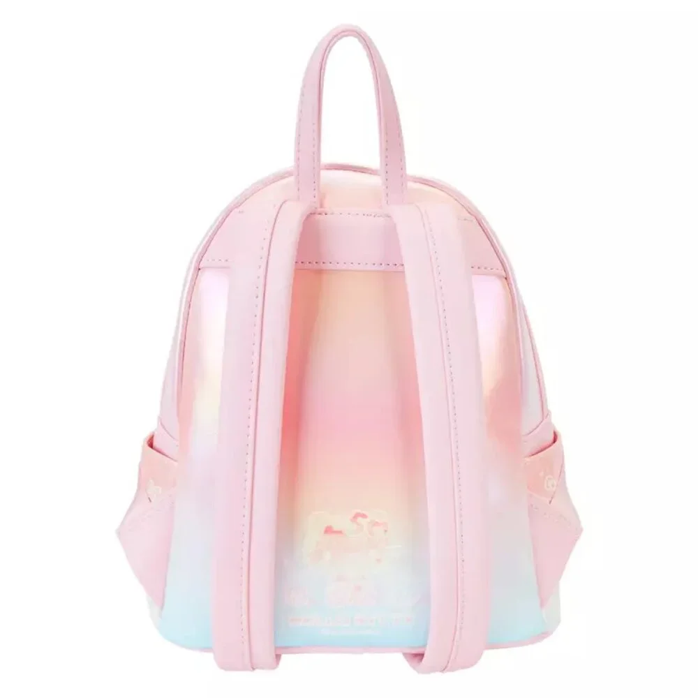 Hello Kitty Loungefly Sanrio 50th Anniversary Clear Pink Mini Backpack NWT - Picture 6 of 12
